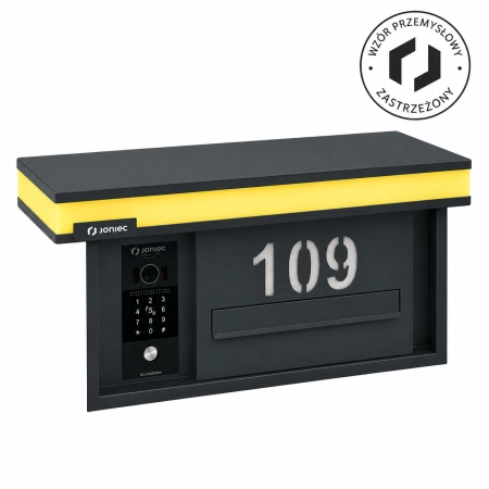 LED BLOCK 504X200x230 MULTI SMART STANDARD, KOLORY: antracyt, czarna, brązowa, INOX
